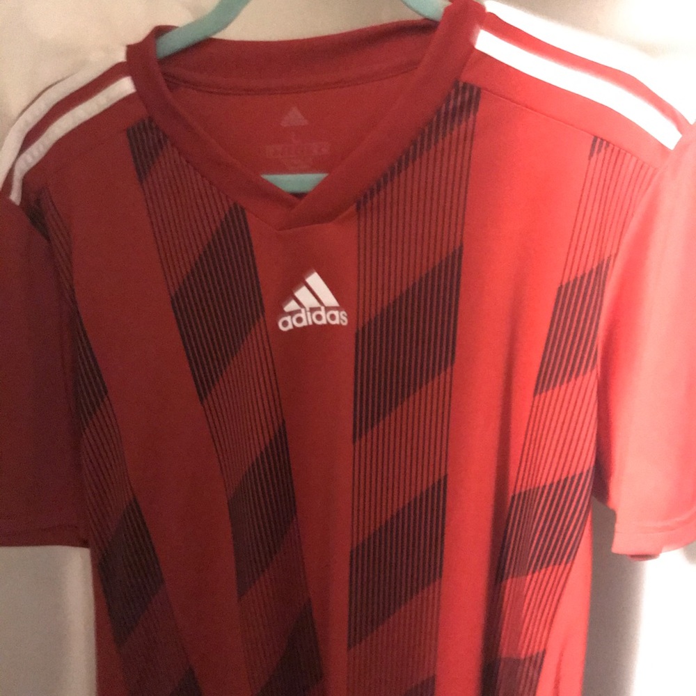 Adidas Red climalite shirt